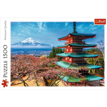PUZZLE TREFL 1500 el. Góra Fidżi